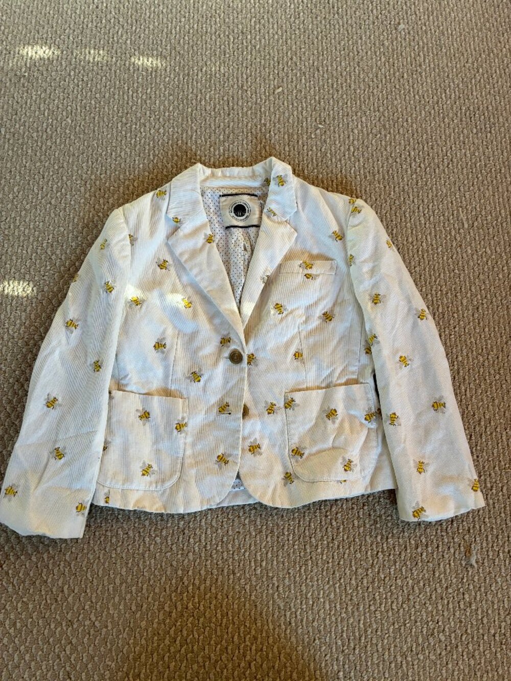 Anthropologie - Daughters of Liberation Bee Blazer 6P